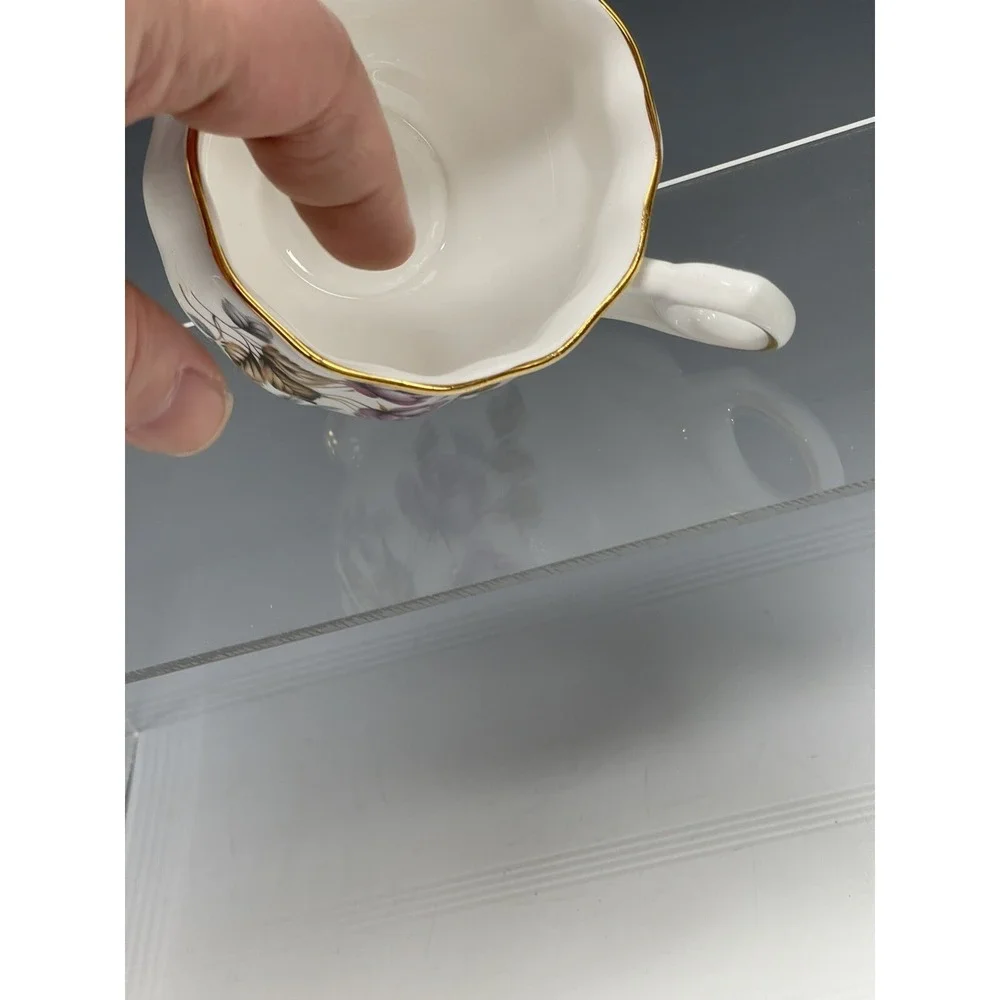 Vintage‎ Royal Dover Bone China Teacup A50
